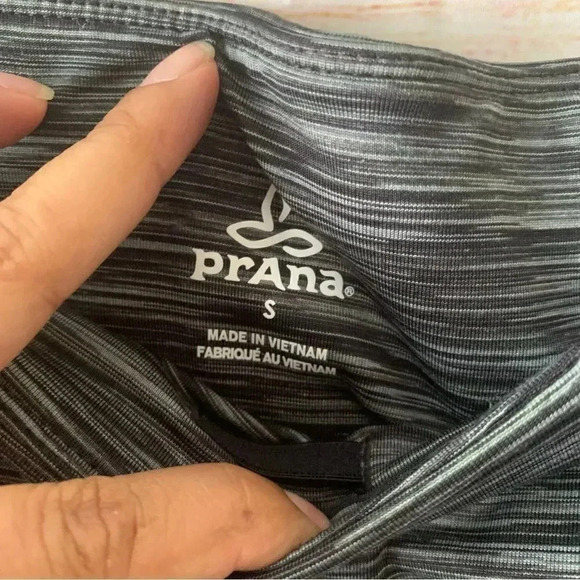 PrAna Caraway Spacedye Leggings Small Performance Fleece Stretch Infused - Picture 4 of 13